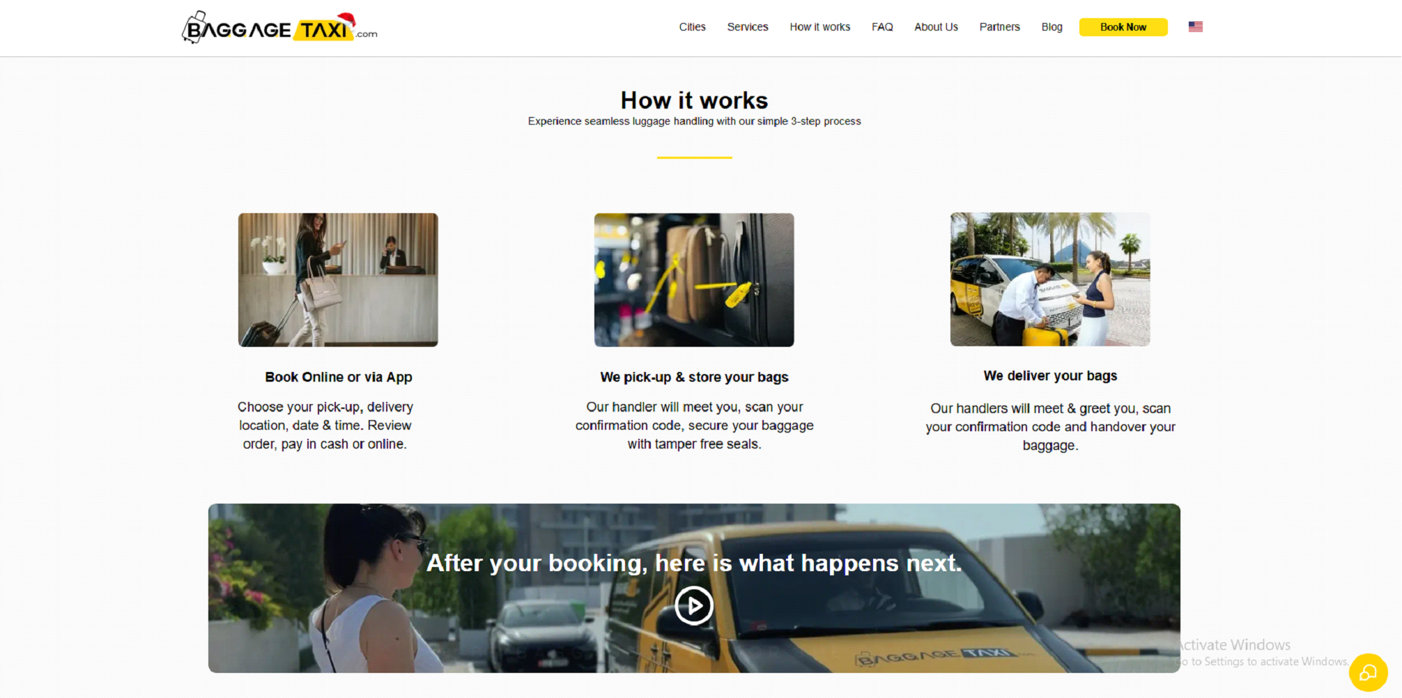 BaggageTaxi Interface 5